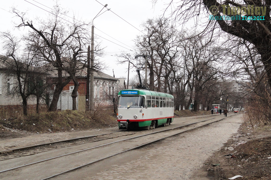 Днепр, Tatra T4DM № 1421