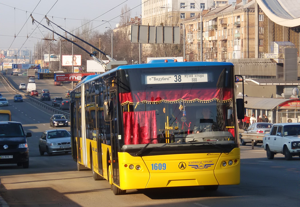 Киев, ЛАЗ E301D1 № 1609