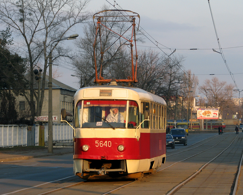 Киев, Tatra T3SU № 5640