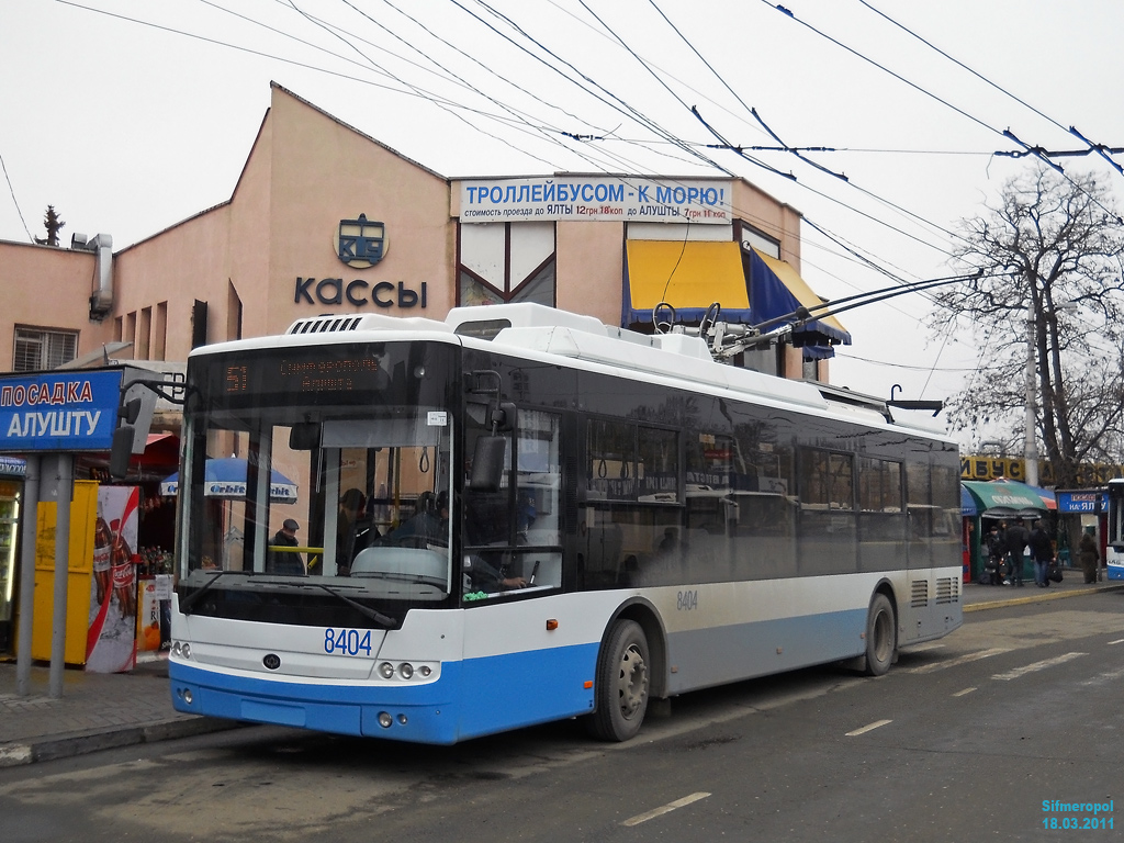 Крымский троллейбус, Богдан Т70115 № 8404