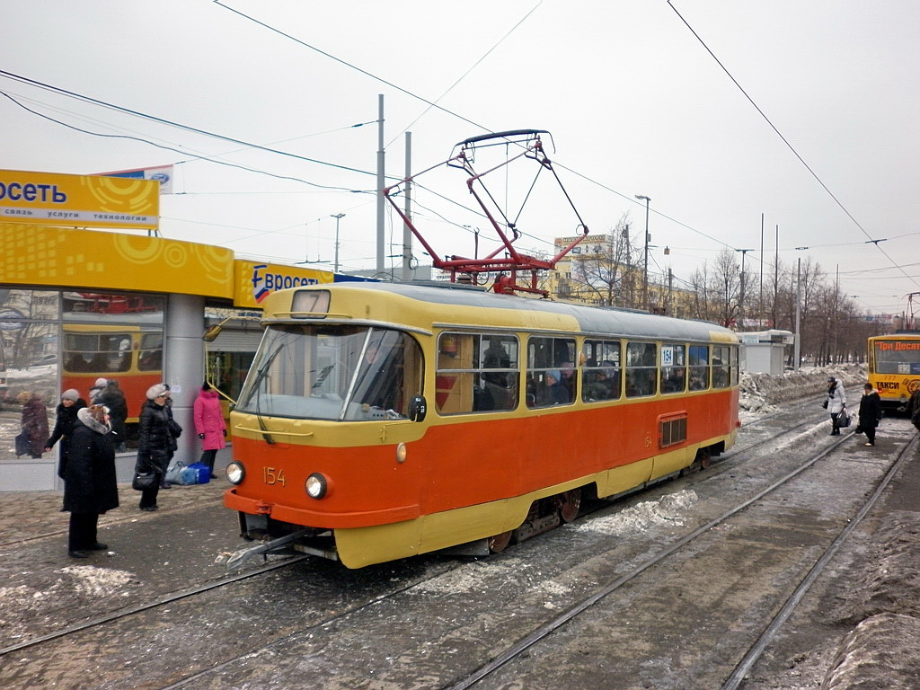 Yekaterinburg, Tatra T3SU Br. 154