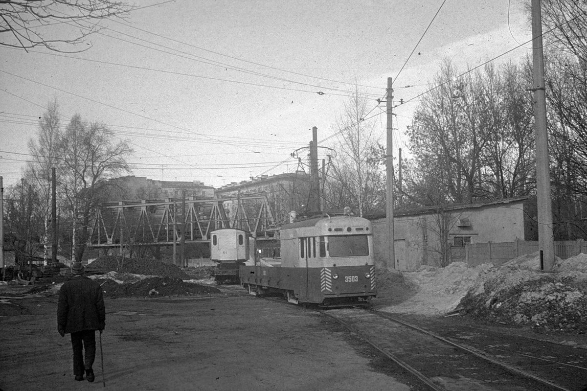 Санкт-Петербург, ЛМ-47 № С-3503; Санкт-Петербург — Исторические фотографии трамвайных вагонов