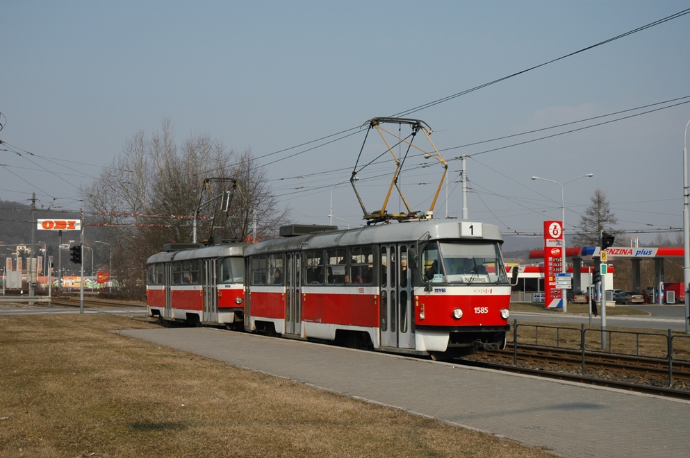 Брно, Tatra T3M № 1585