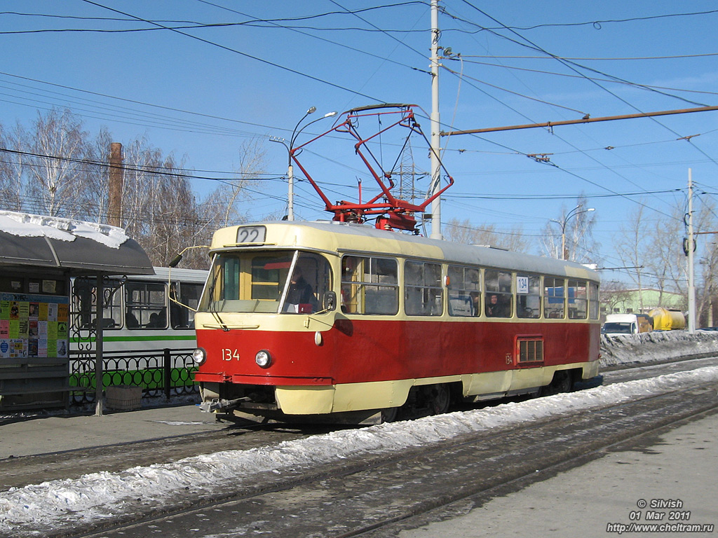 Yekaterinburg, Tatra T3SU Br. 134