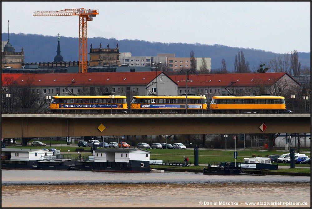Drezda — Trams and bridges