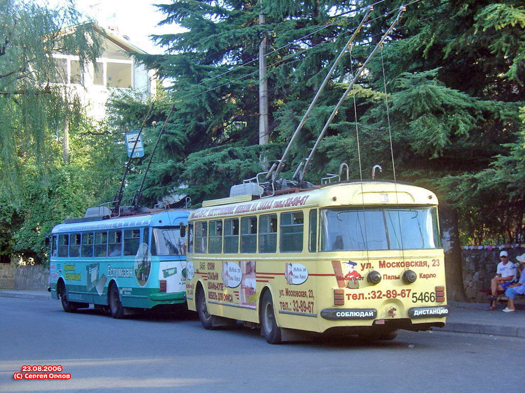 Кримський тролейбус, Škoda 9Tr18 № 5466
