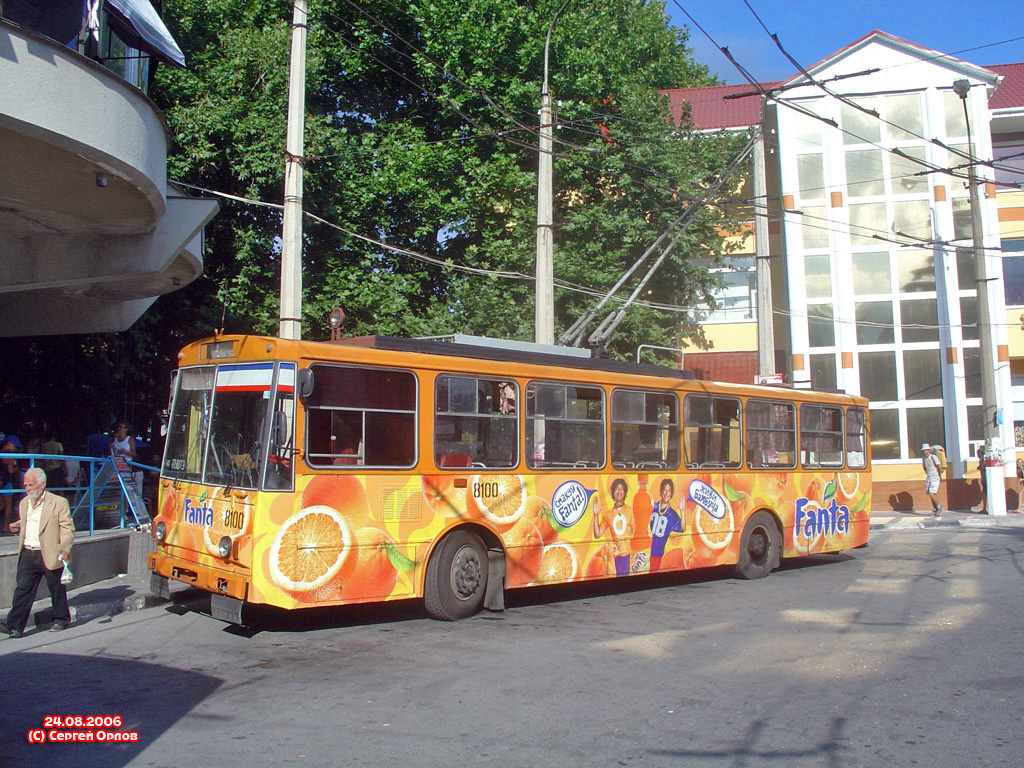 ყირიმის ტროლეიბუსი, Škoda 14Tr89/6 № 8100