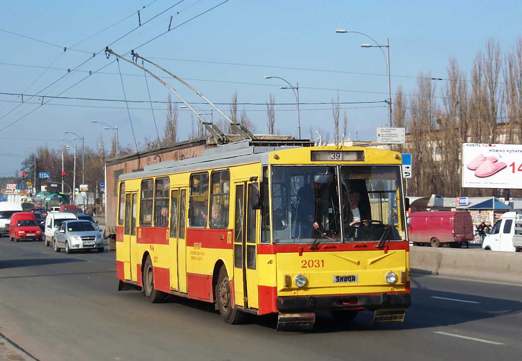 Киев, Škoda 14Tr89/6 № 2031