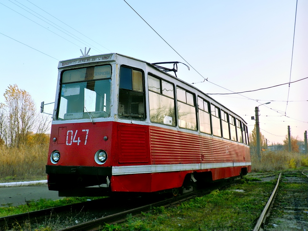 Авдеевка, 71-605 (КТМ-5М3) № 047; Авдеевка — Трамвайный парк