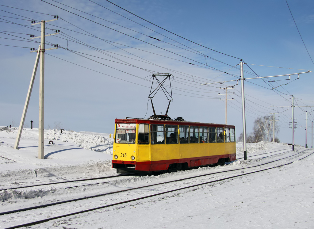 Прокопьевск, 71-605 (КТМ-5М3) № 316