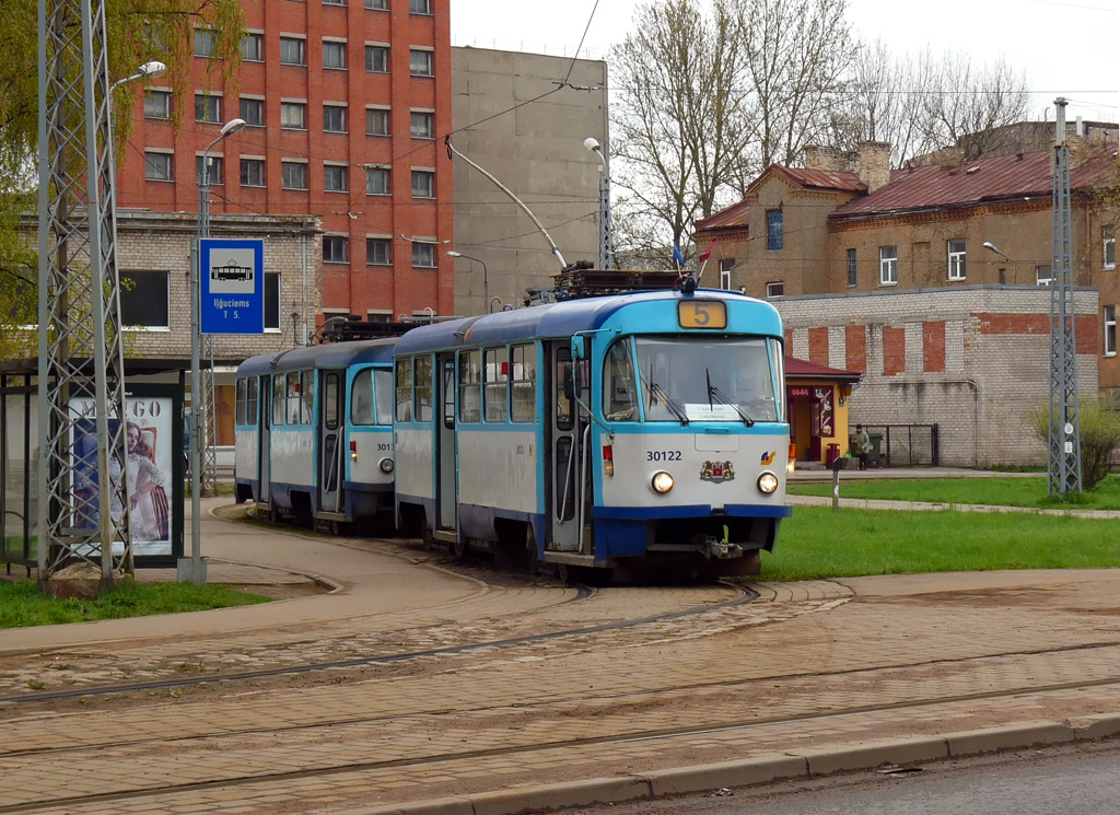 Рига, Tatra T3A № 30122