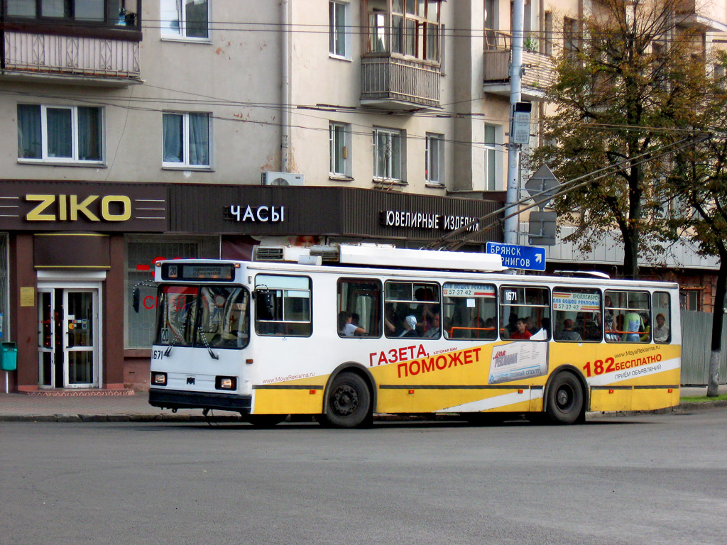 Гомель, БКМ 201А7 № 1671