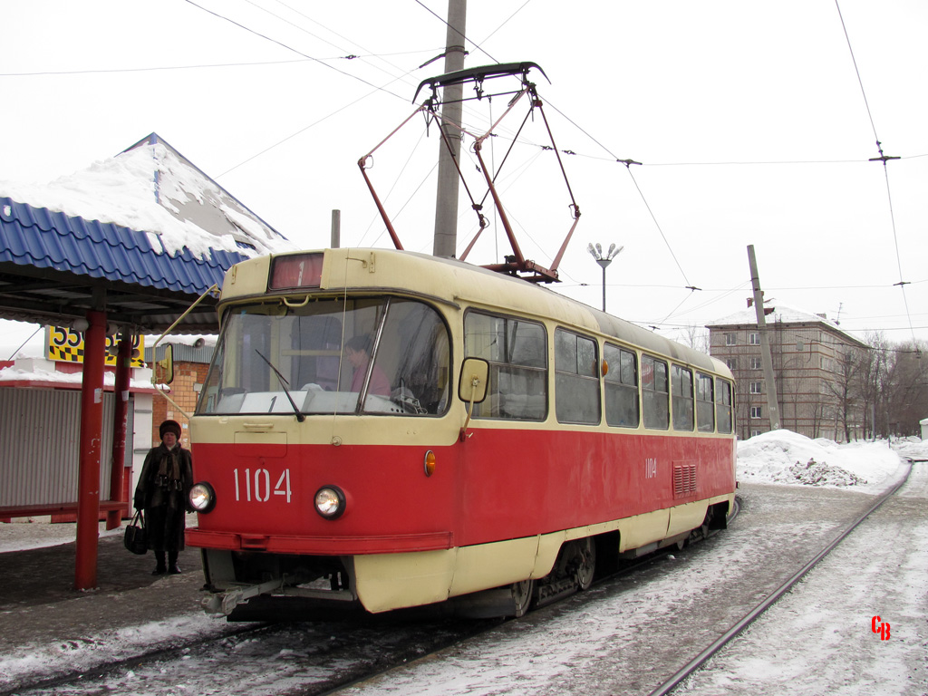 იჟევსკი, Tatra T3SU (2-door) № 1104