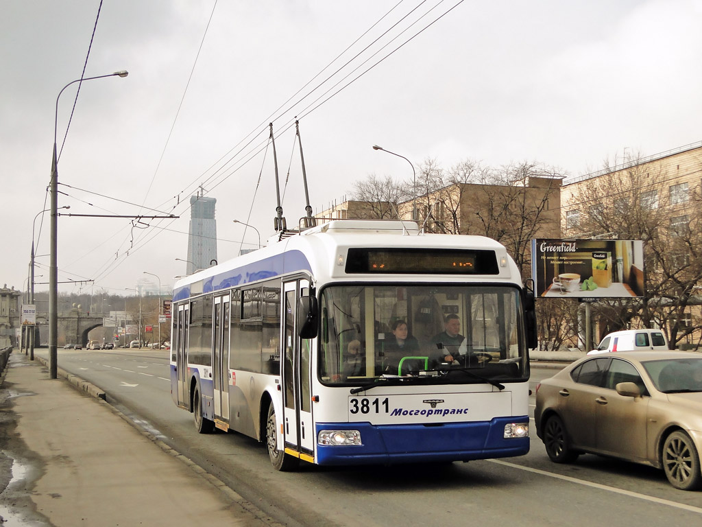 Москва, СВАРЗ-6235.01 (БКМ 32100М) № 3811