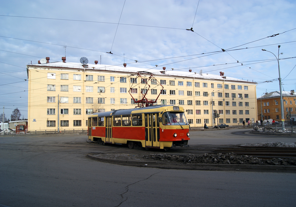 Екатеринбург, Tatra T3SU № 221