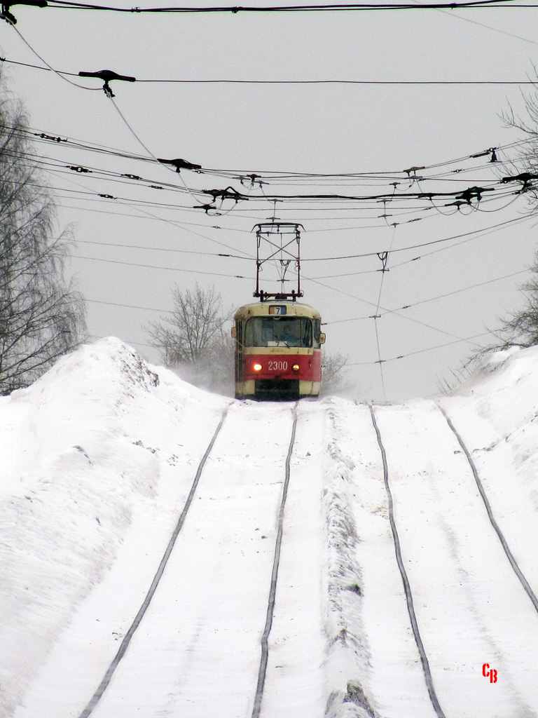 Ižkar, Tatra T3SU № 2300; Ižkar — Electric transit lines