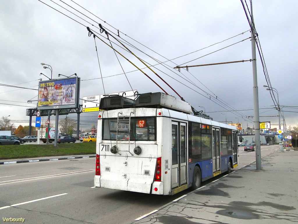 Москва, Тролза-5265.00 «Мегаполис» № 7111