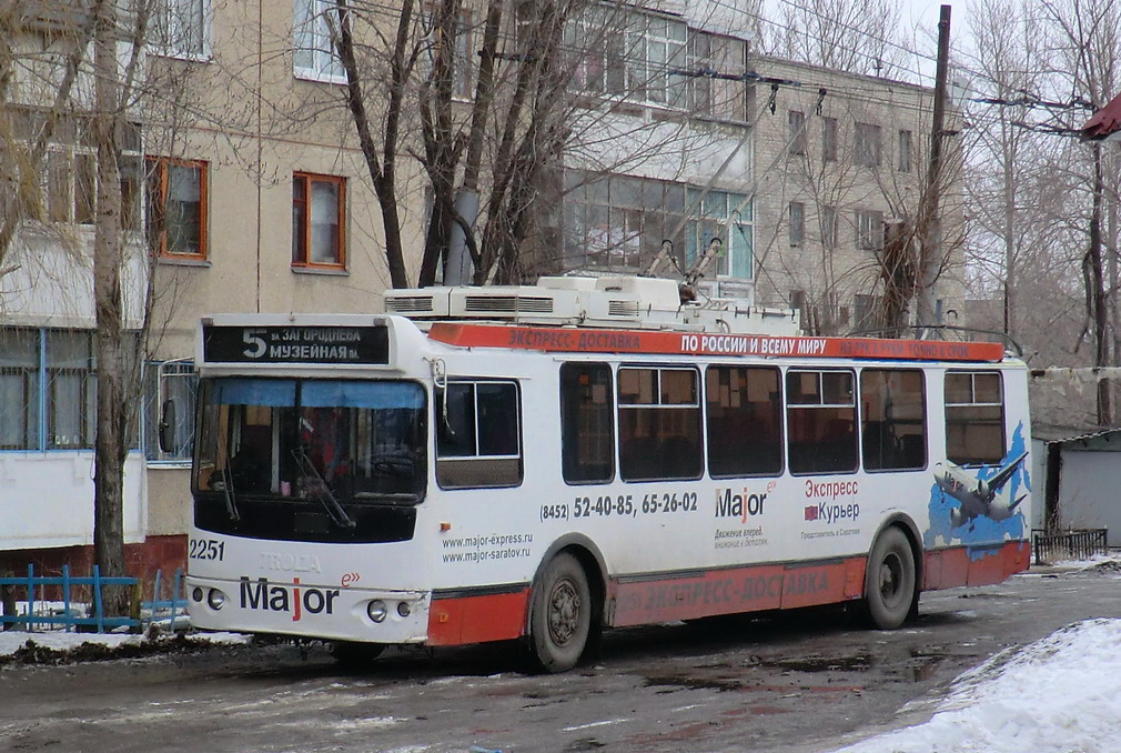 Саратов, ЗиУ-682Г-016.02 № 2251