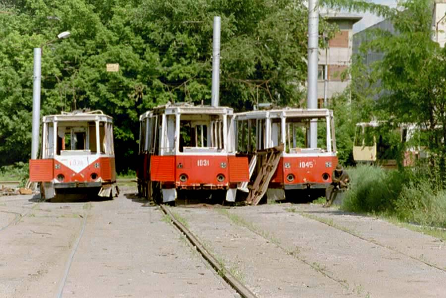 Алматы, 71-605 (КТМ-5М3) № 1038; Алматы, 71-605А № 1031; Алматы, 71-605 (КТМ-5М3) № 1045