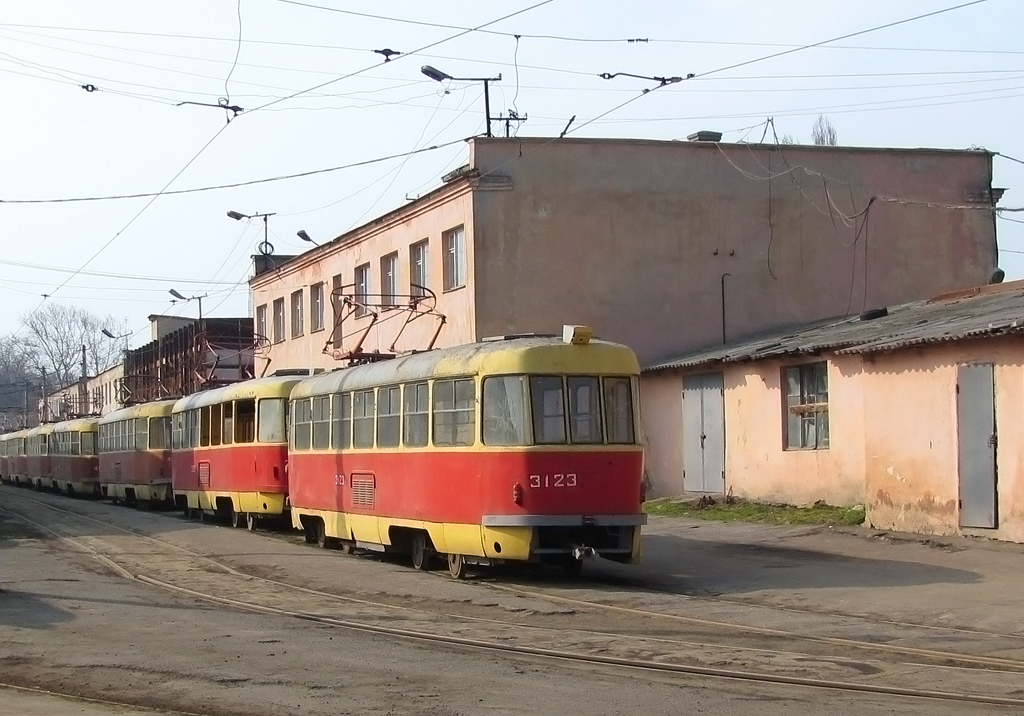 Одесса, Tatra T3SU № 3123