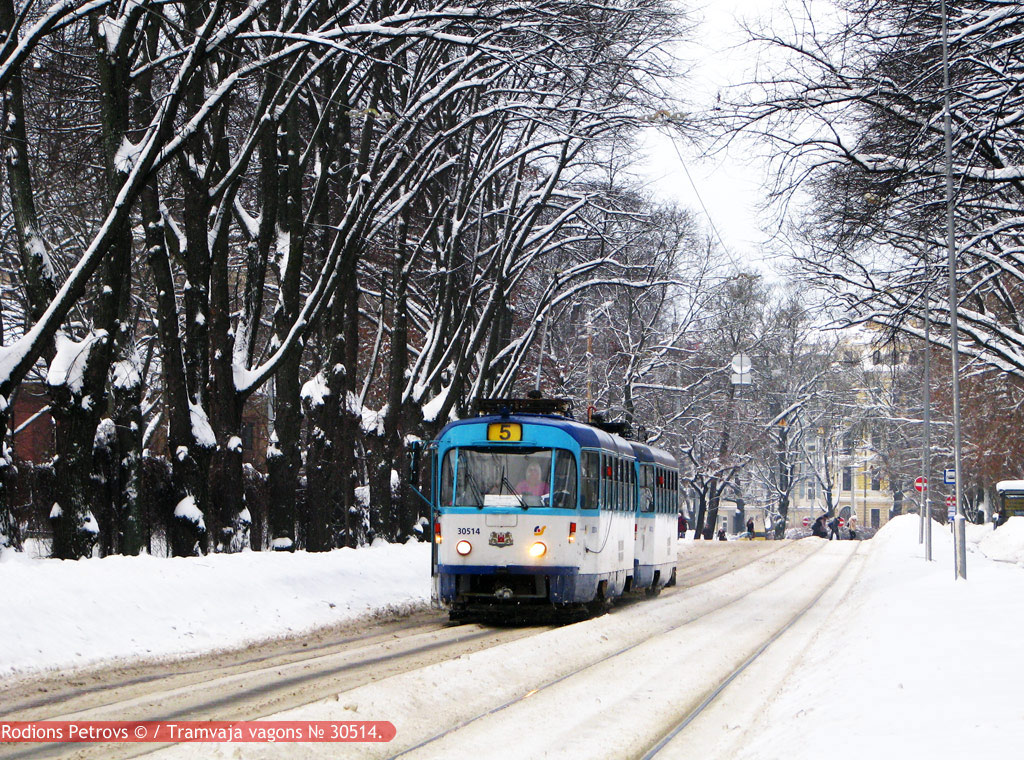 Рыга, Tatra T3A № 30514
