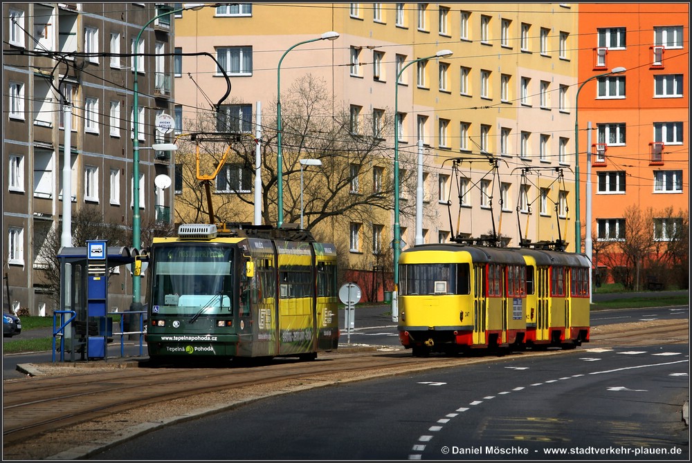 Most - Litvínov, Škoda 03T5 Astra/Anitra # 201