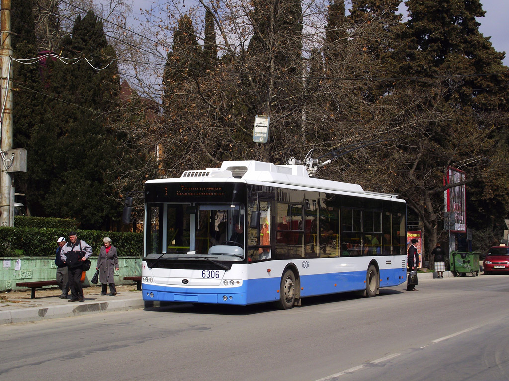 Крымский троллейбус, Богдан Т70110 № 6306