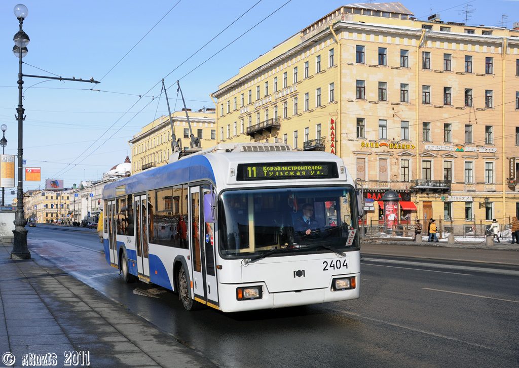 Санкт-Петербург, БКМ 321 № 2404 Санкт-Петербург, БКМ 321 № 2404