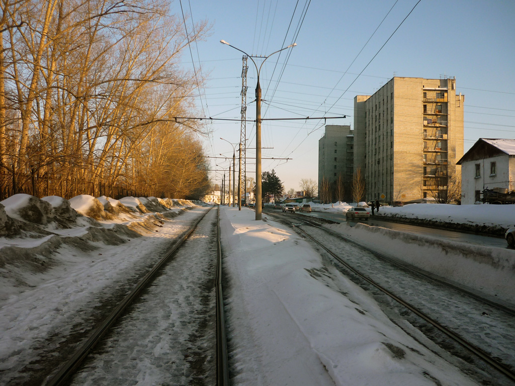 Novosibirsk — Tram road
