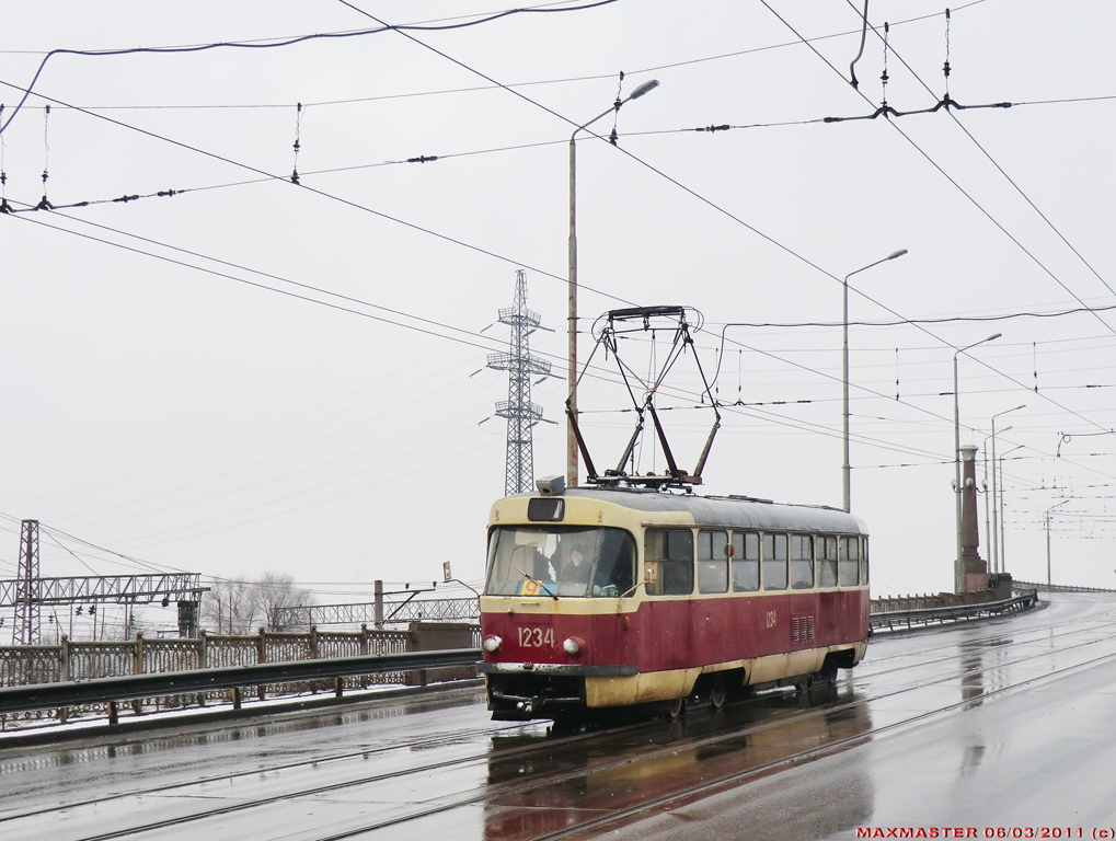 Днепр, Tatra T3SU № 1234