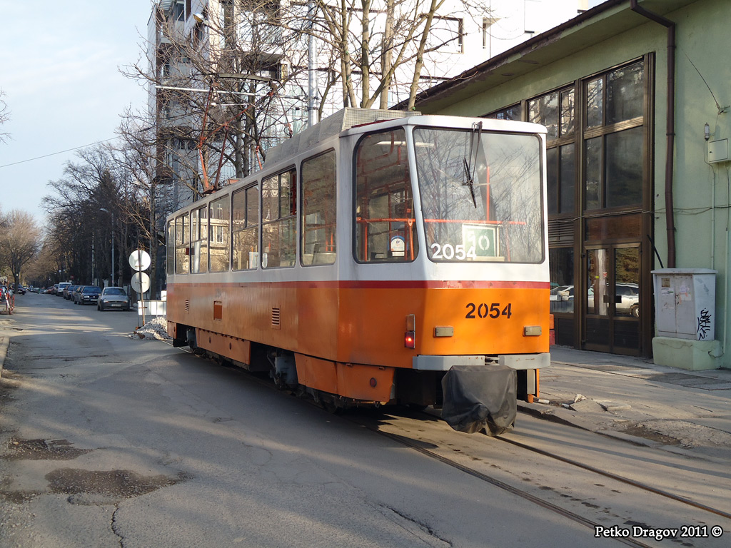 София, Tatra T6A2SF № 2054 София, Tatra T6A2SF № 2054