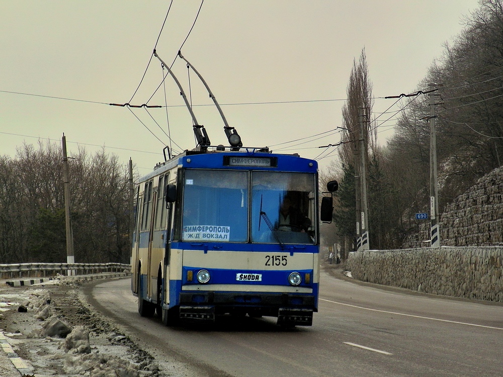 Krimas trolejbuss, Škoda 14Tr11/6 № 2155