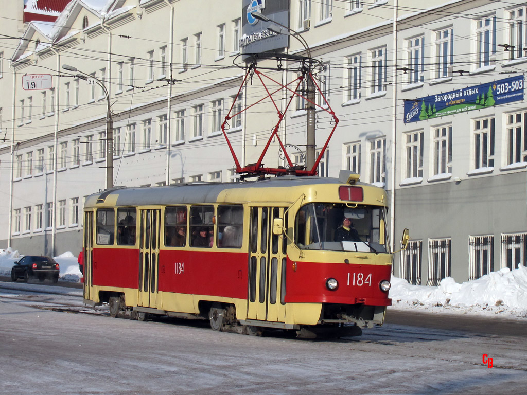Ижевск, Tatra T3SU № 1184