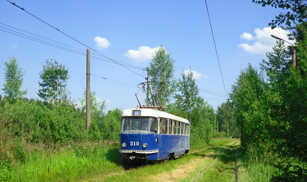 Тверь, Tatra T3SU № 310; Тверь — Трамвайные конечные станции и кольца