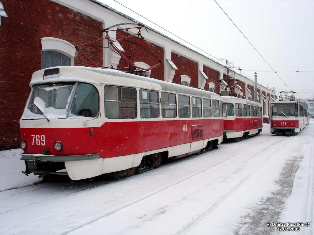 Самара, Tatra T3SU (двухдверная) № 769