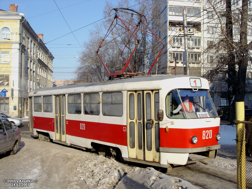 Szamara, Tatra T3SU — 820