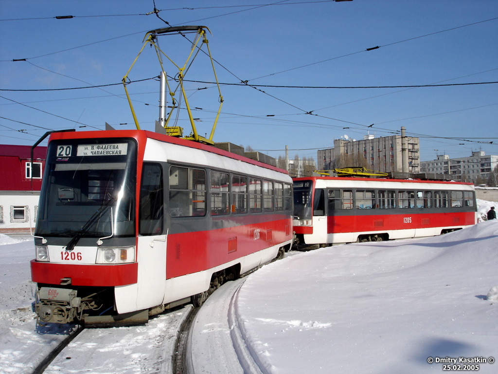 Самара, Tatra T3RF № 1206