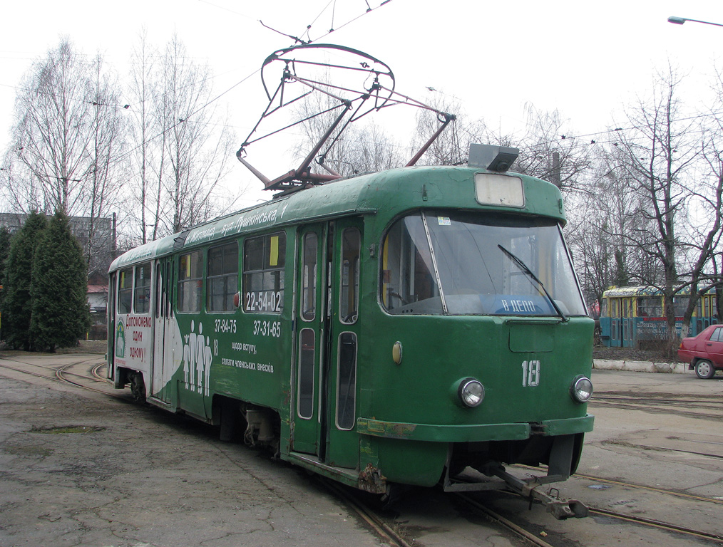 Житомир, Tatra T4SU № 18