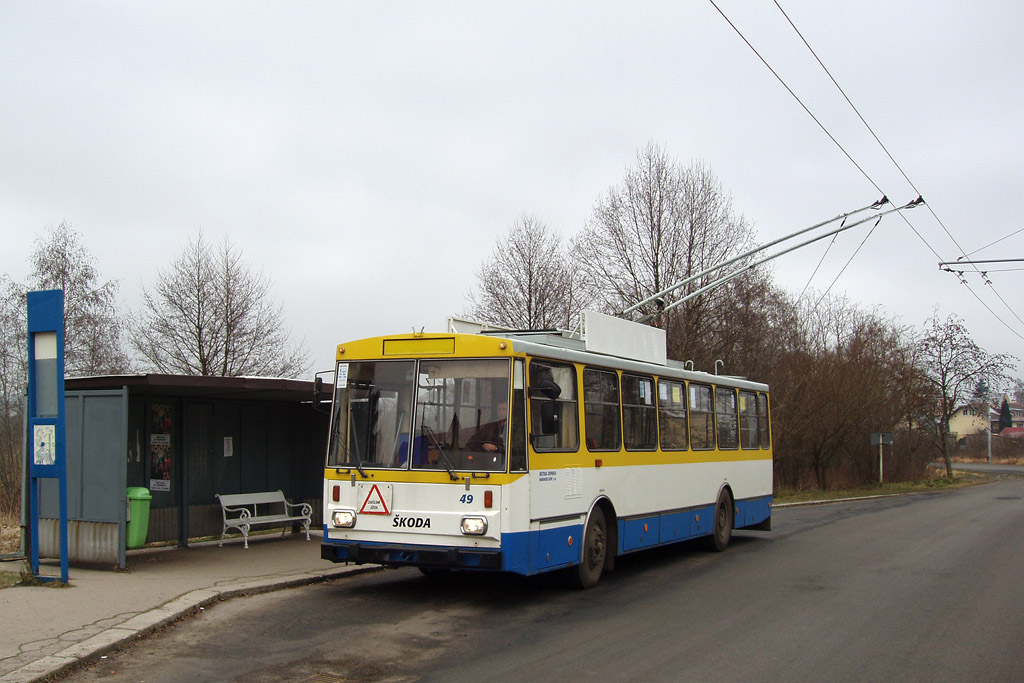 Марианске-Лазне, Škoda 14Tr11/6 № 49