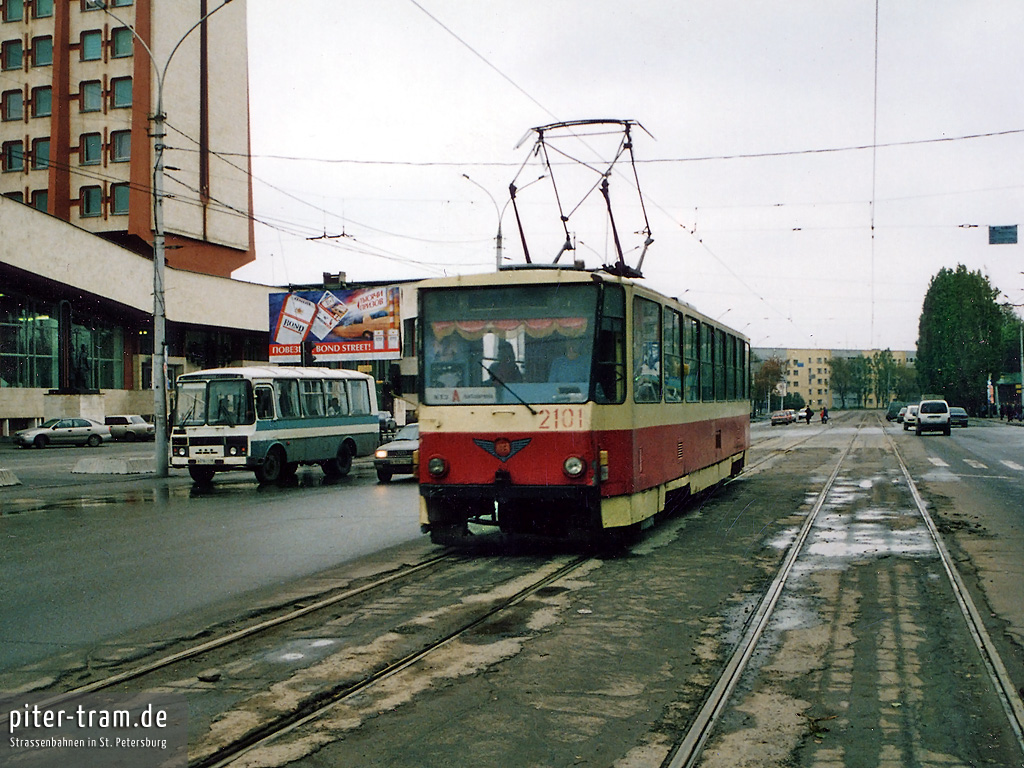 Липецк, Tatra T6B5SU № 2101