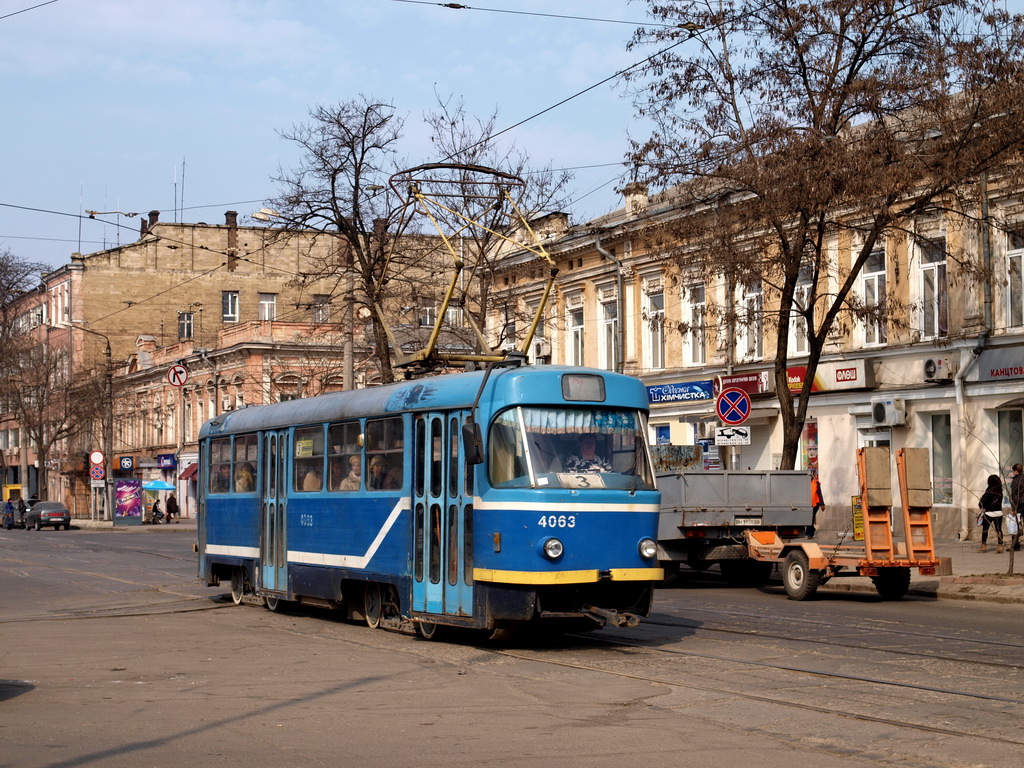 Одесса, Tatra T3R.P № 4063