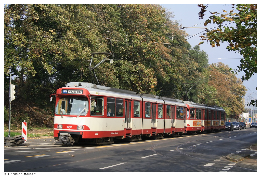 Düsseldorf, Duewag GT8SU N°. 3219