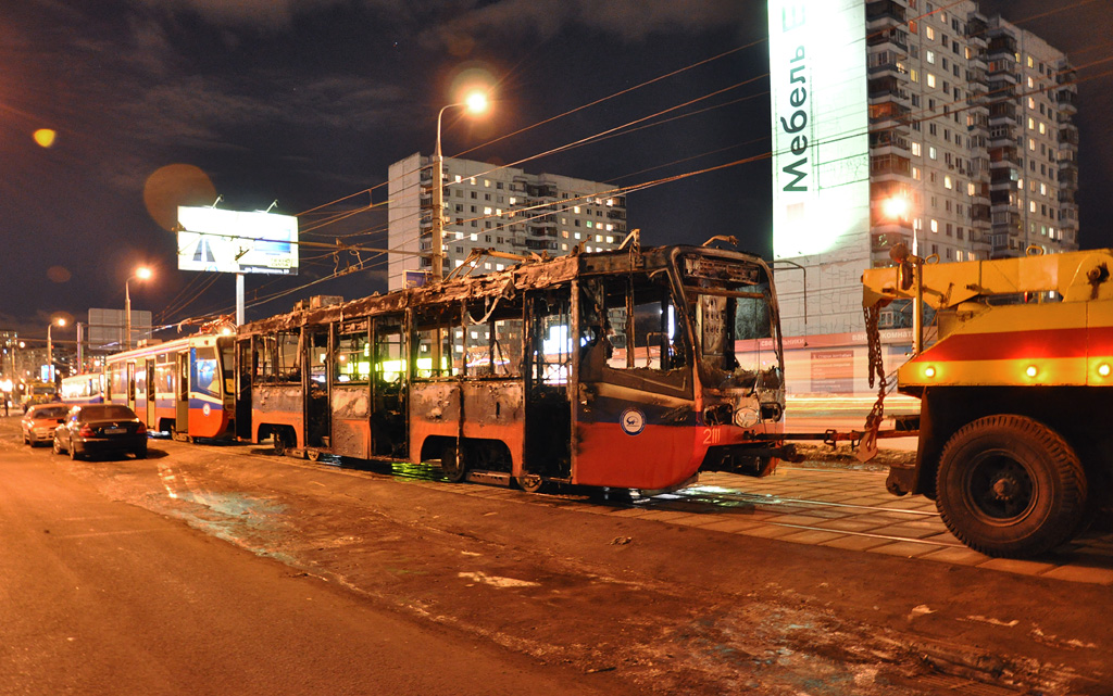 Moscou, 71-619KT N°. 2111; Moscou — Accidents