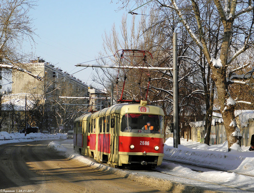 Нижний Новгород, Tatra T3SU № 2686