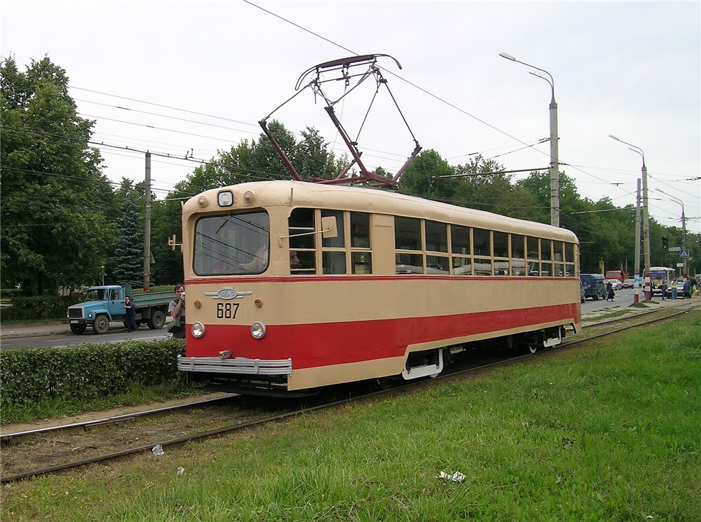 Нижний Новгород, ЛМ-49 № 687; Нижний Новгород — Музей ГЭТ  — подвижной состав