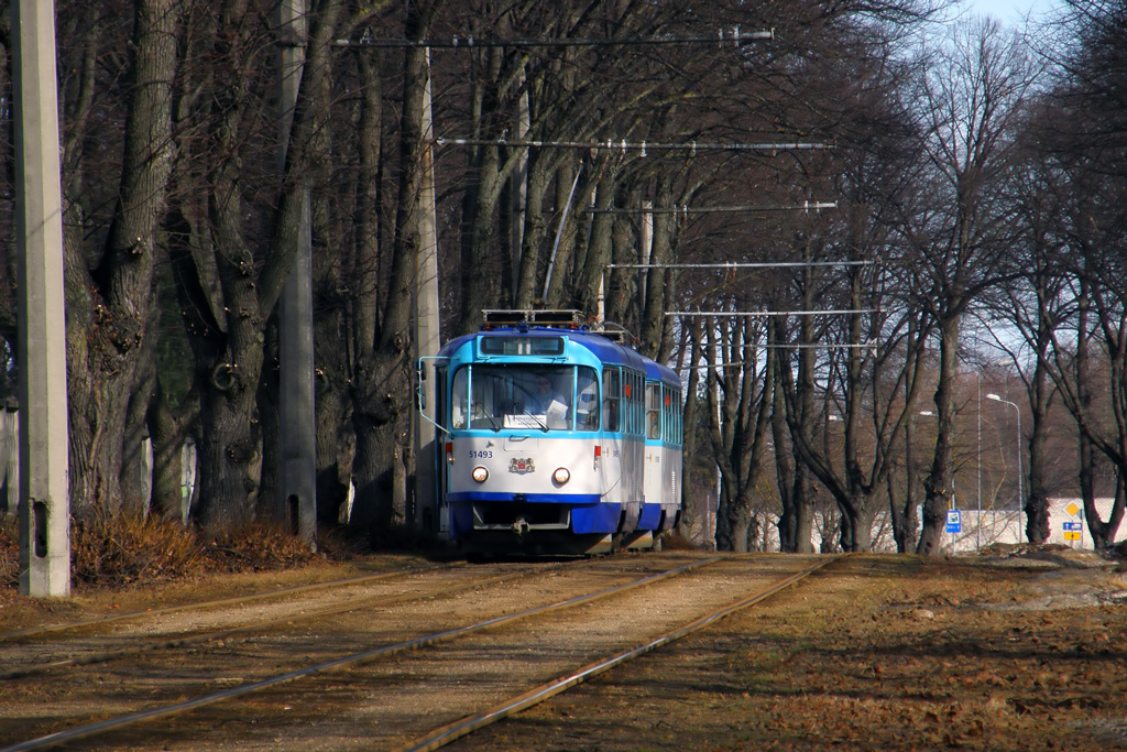Рига, Tatra T3A № 51493