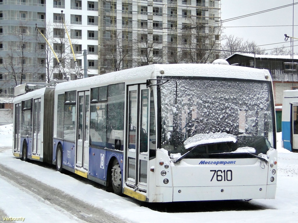 Москва, Тролза-6206.00 «Мегаполис» № 7610