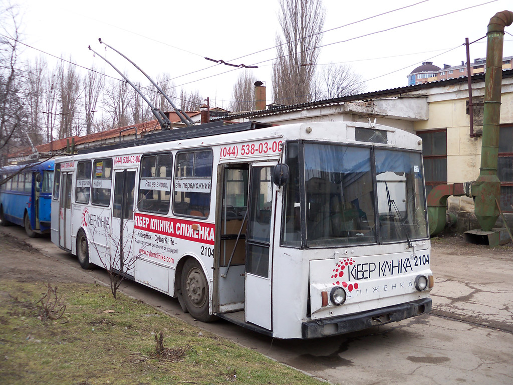 Крымский троллейбус, Škoda 14Tr89/6 № 2104