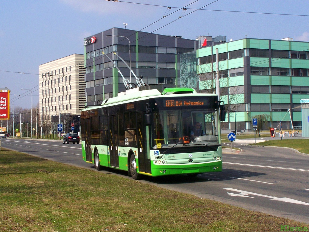 Острава, Богдан Т70115АС № 9996