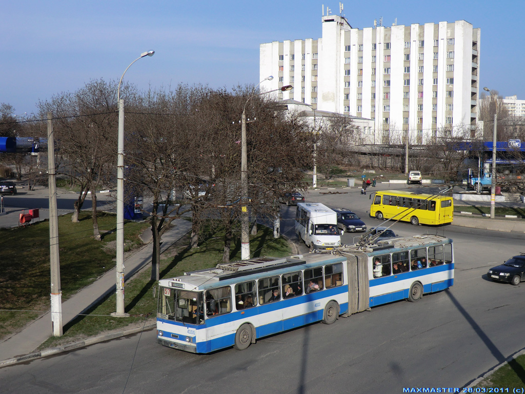 Крымский троллейбус, Škoda 15Tr02/6 № 4000